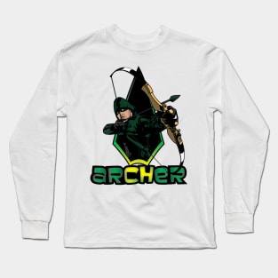 Arrow meets Archer Long Sleeve T-Shirt